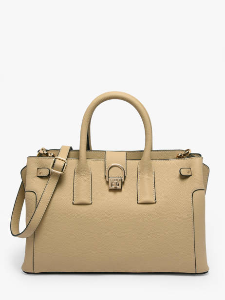 Sac Porté Main M Equestre Cuir Etrier Beige equestre EEQT142M